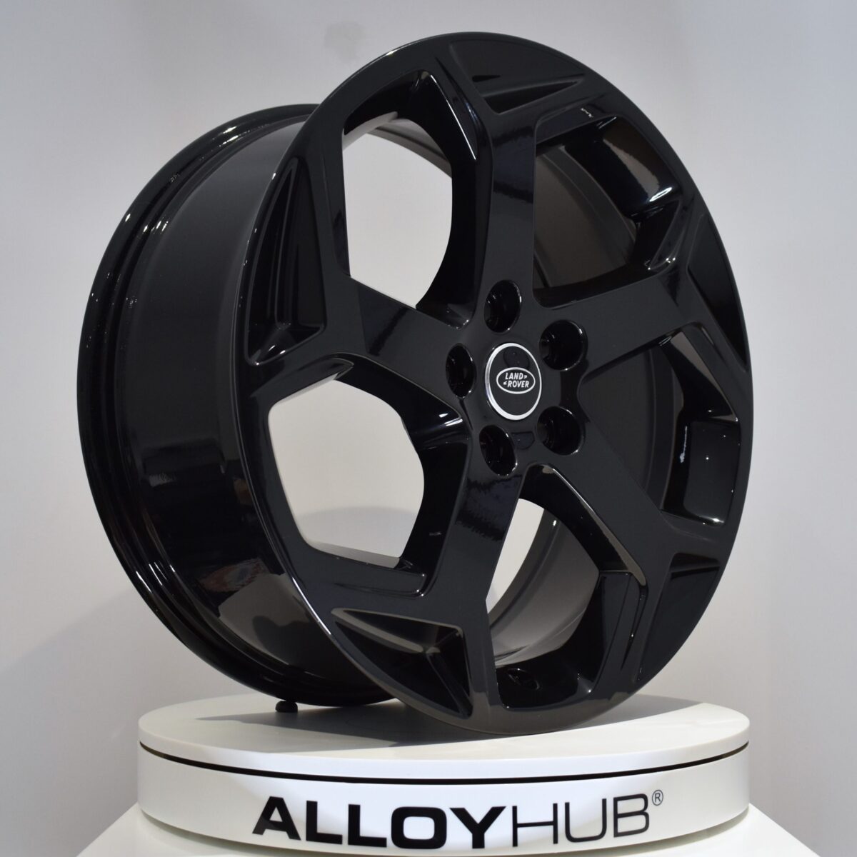Genuine Land Rover Defender L663 Style 5084 20" inch 5 Split-Spoke Alloy Wheels with Gloss Black Finish LR099135