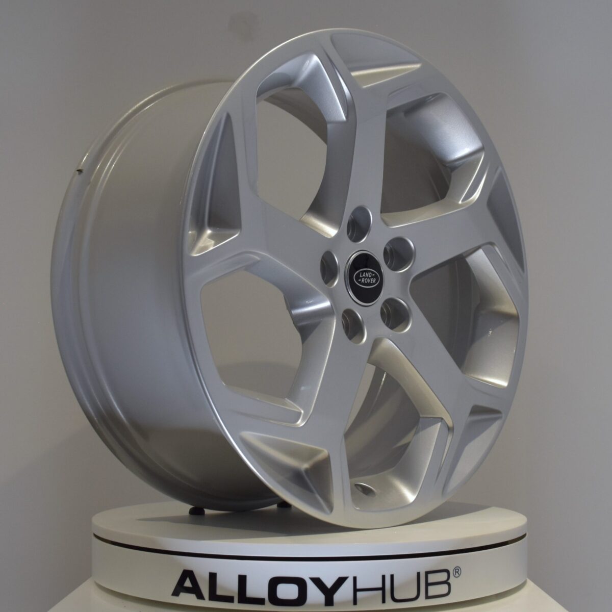 Genuine Land Rover Defender Style 5084 20" inch 5 Split-Spoke Alloy Wheels with Sparkle Silver Finish LR099135
