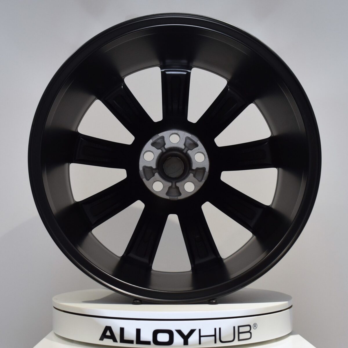 Genuine Land Rover Defender L663 Style 9001 21" inch 9 Spoke Forged Satin Black Alloy Wheels VPLWW0085