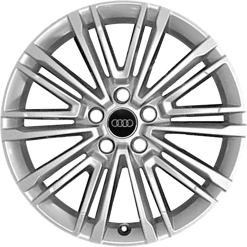 Genuine Audi A3 S3 8V 10 V Spoke 18" Inch Alloy Wheels with Silver Finish 8V0 601 025 EA