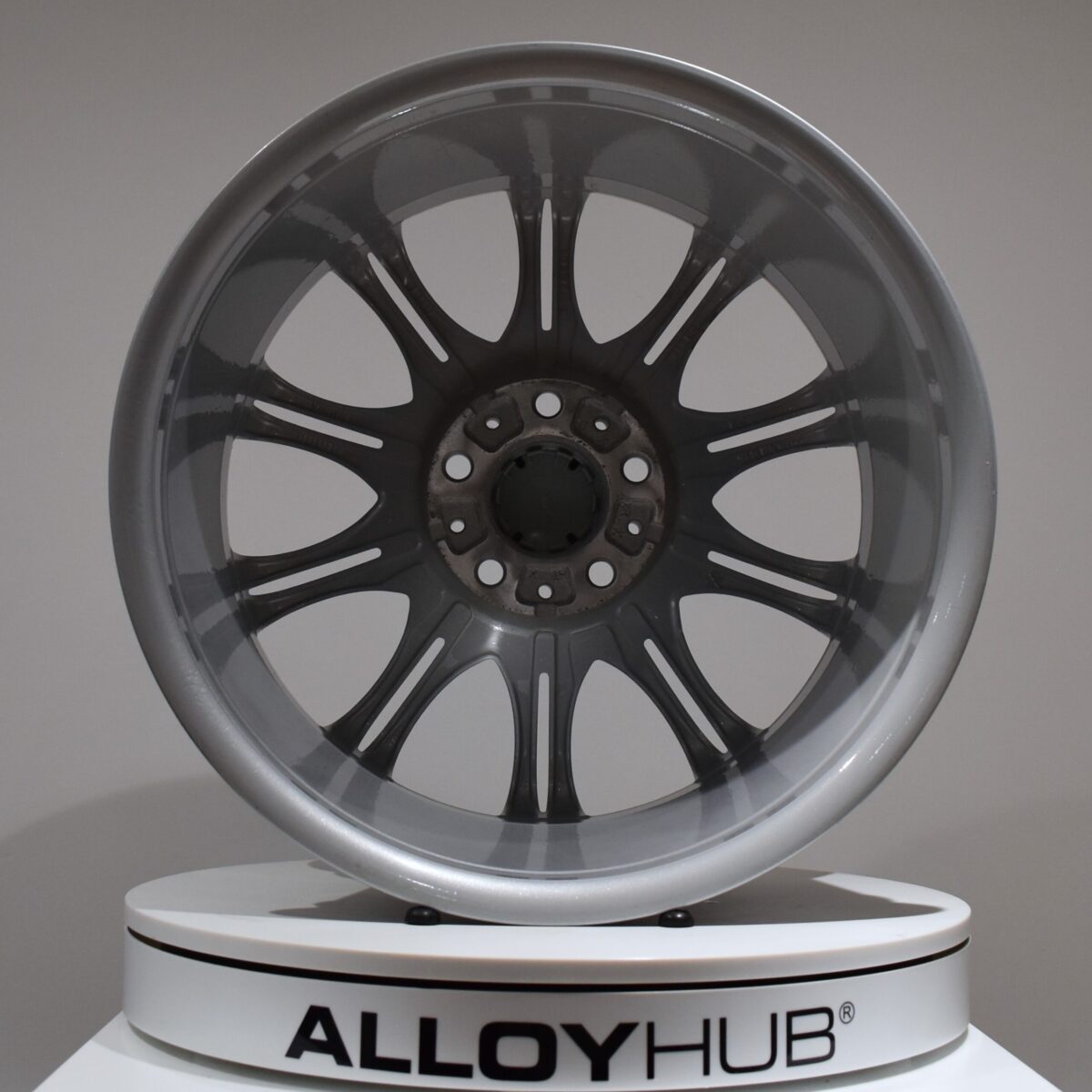 Genuine BMW 3 Series E46 Style 135M Sport MV2 10 Double Spoke 18" inch Alloy Wheels with Silver Finish 36117896470 36117896490