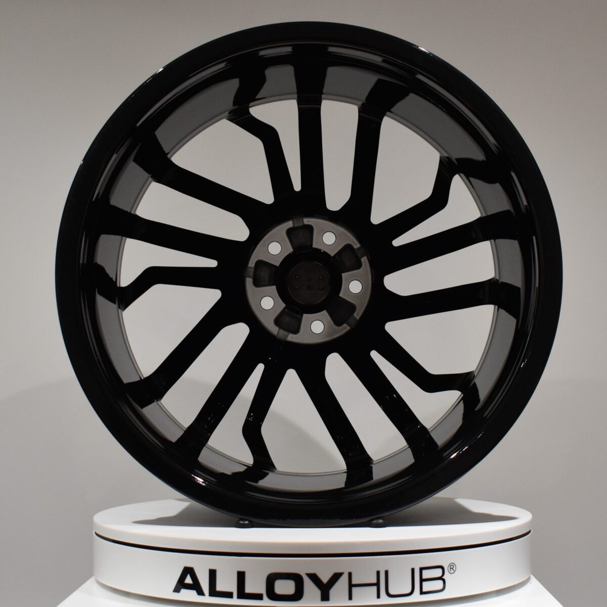 Genuine Audi RS4 8W 5 Segment Evo Spoke 20" Inch Alloy Wheels With Gloss Black Finish 8W0 601 025 FT