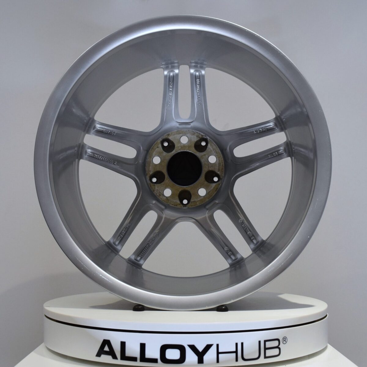 Genuine Mercedes-Benz A/B Class W176 W246 18" Inch AMG 5 Twin Spoke Alloy Wheels with Silver Finish A1764010700
