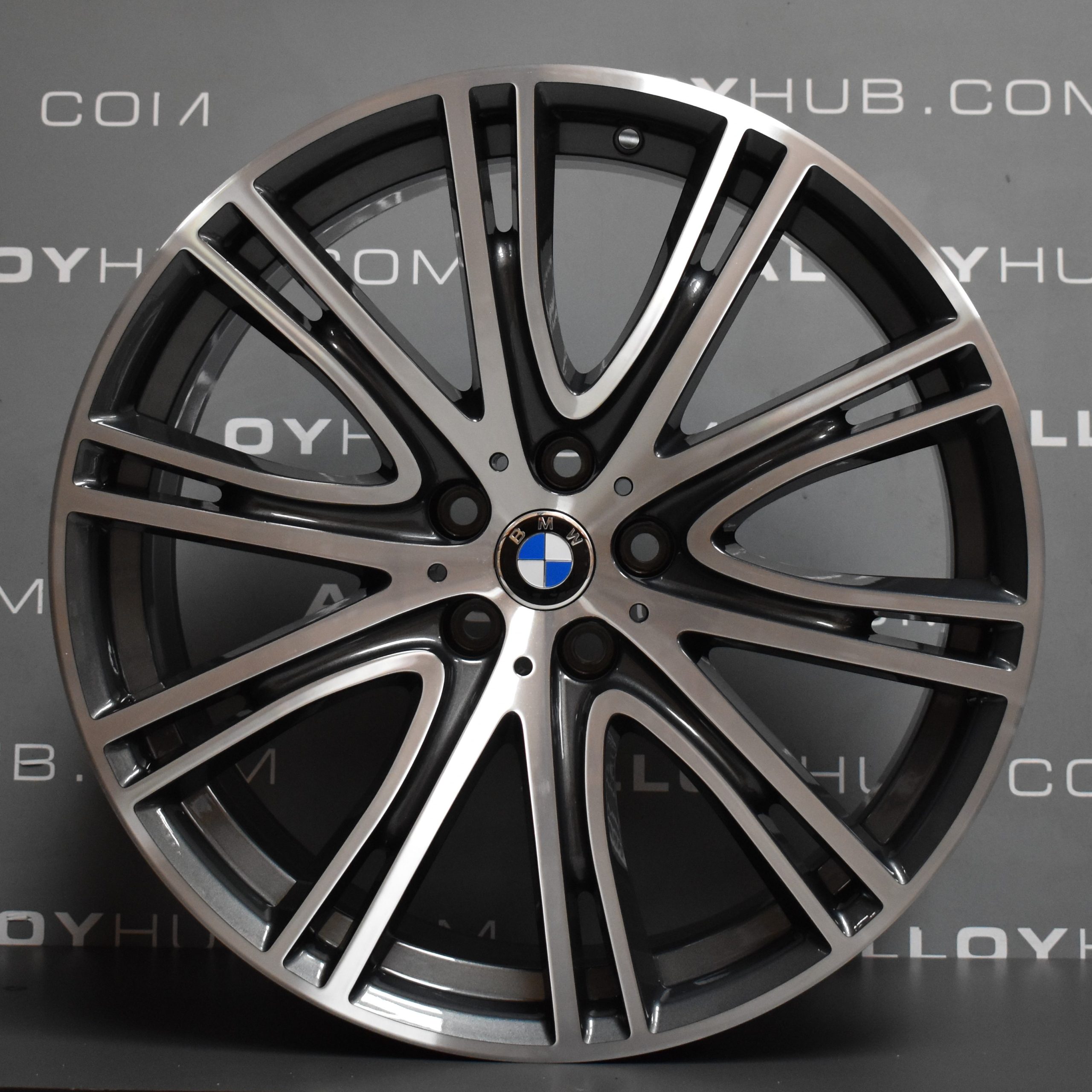 Bmw Rims 20 Inch Genuine BMW 5 Series G30-31 Style 759i 20″ Inch OEM Alloy Wheels | Alloy Hub