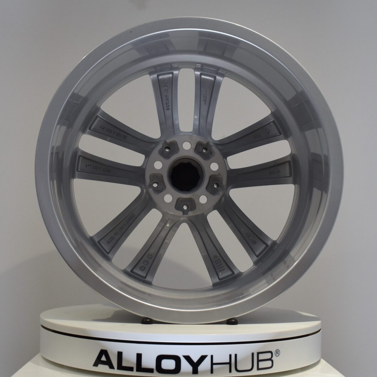 Genuine BMW 7 Series G11 G12 Style 630 19" inch Alloy Wheels with Silver Finish 36116883159 36116883160