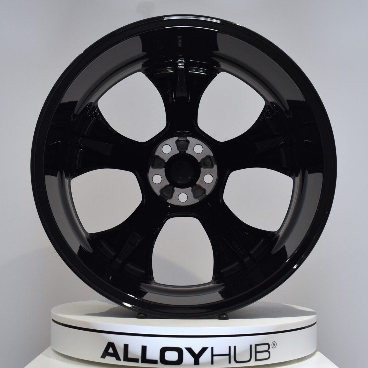 Genuine Jaguar E-Pace 5054 5 Spoke 20" Inch Alloy Wheels with Gloss Black Finish J9C3-1007-SA