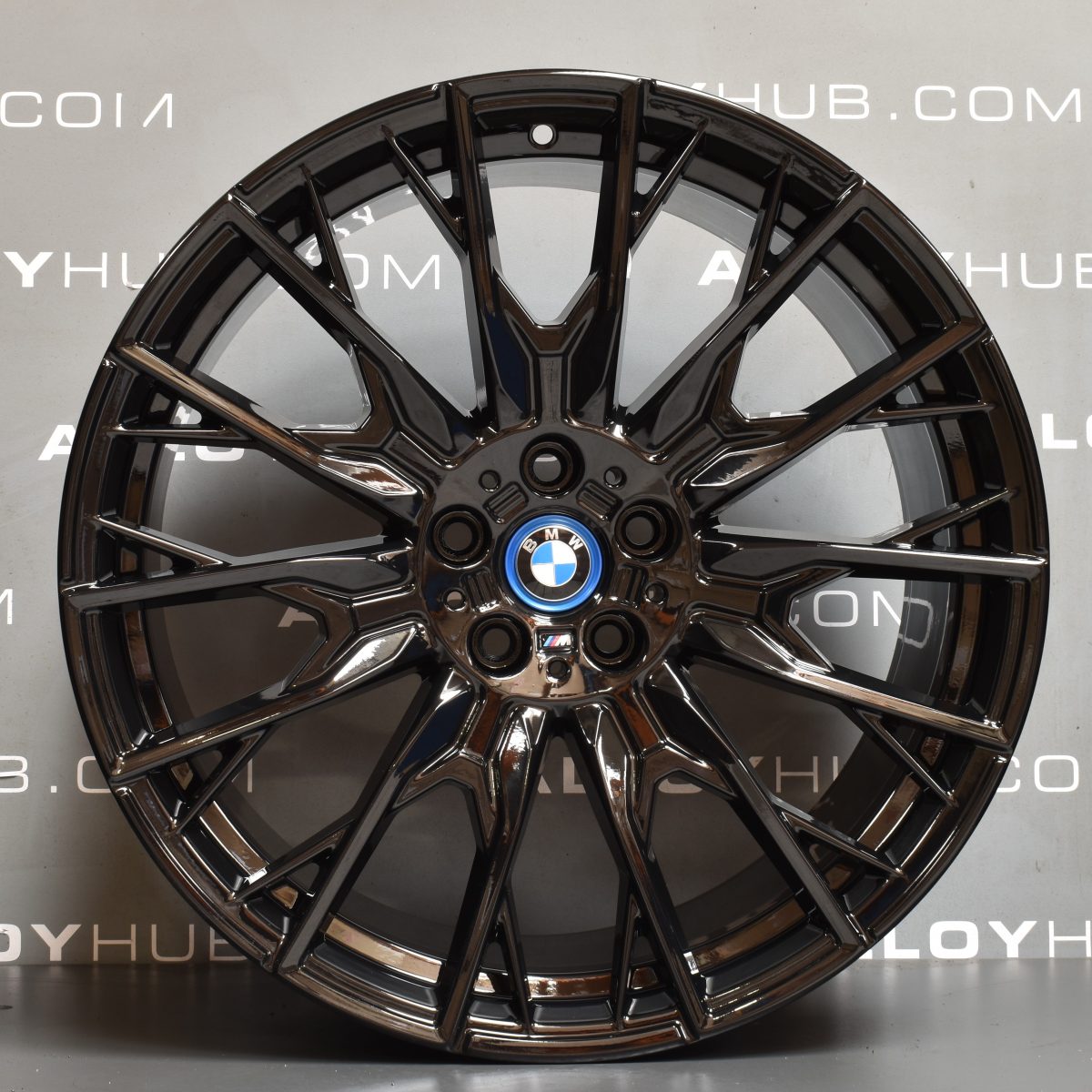 Genuine BMW 4 Series i4 G26 Style 868M 20″ Inch Alloy Wheels with Gloss Black Finish 36115A130F0 36115A130F3
