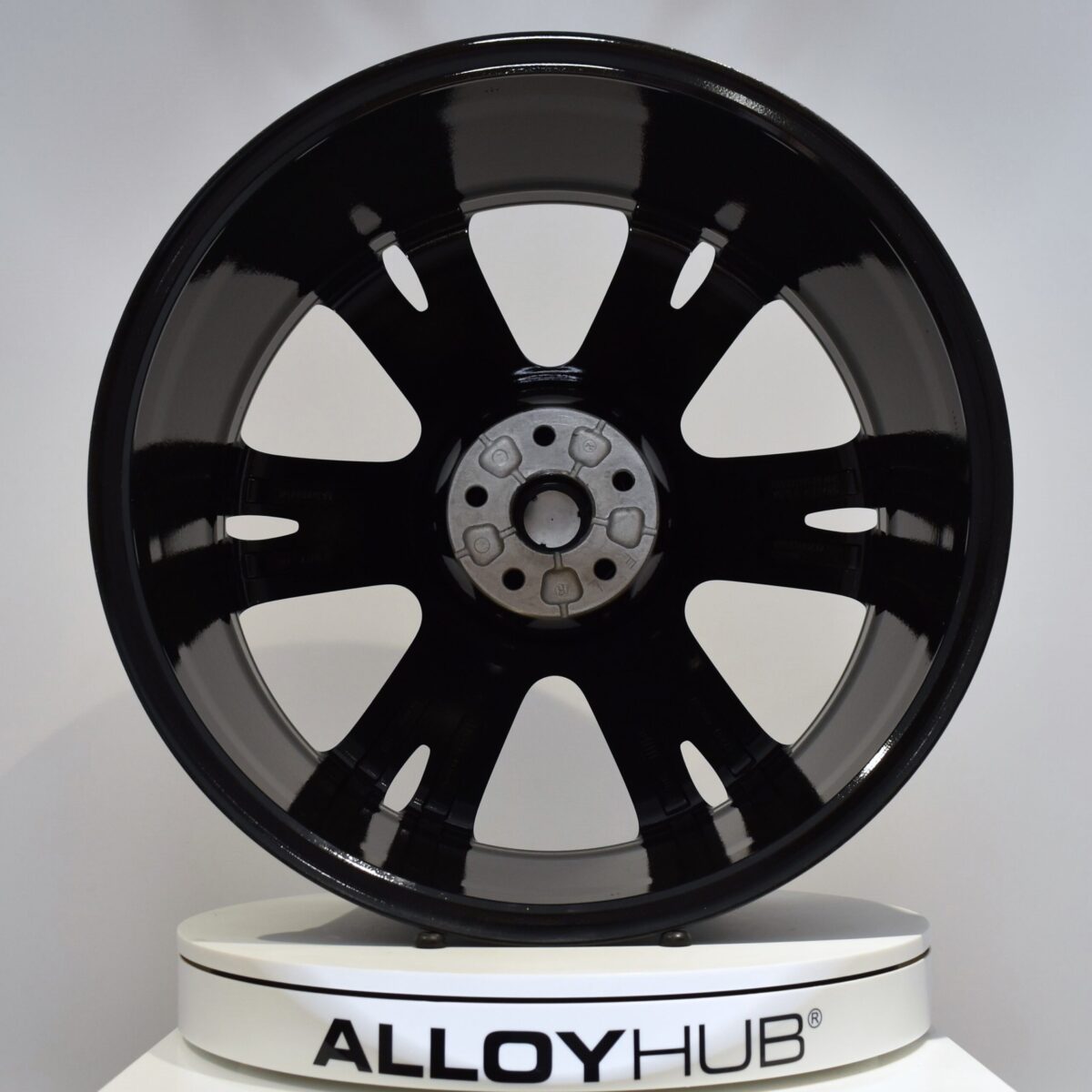 Genuine Bentley Continental GT GTC 6 Twin Spoke 21" inch Alloy Wheels with Gloss Black & Diamond Turned Finish 3W0 601 025 DK