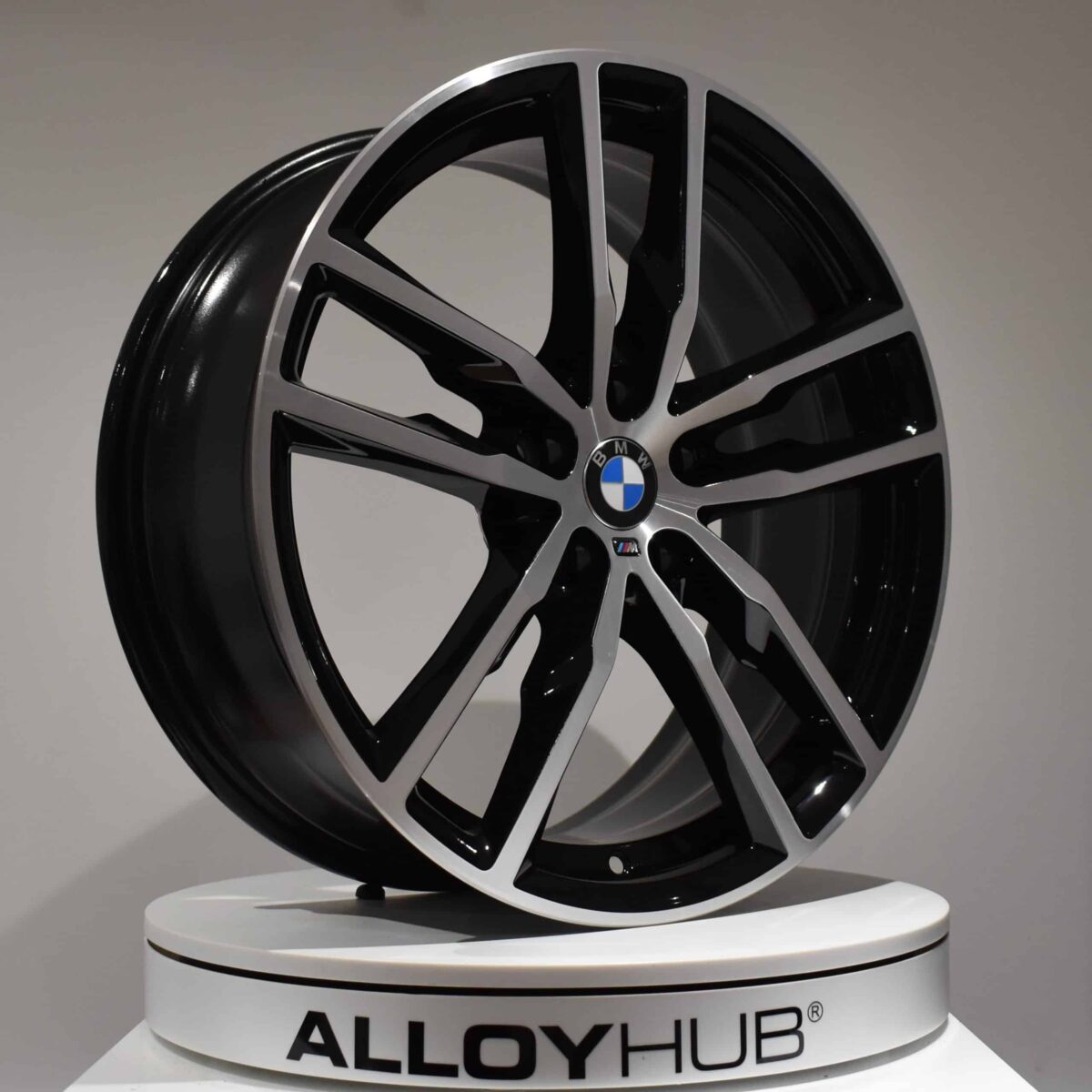 Genuine BMW X3 G01 Style 698M Sport 19" inch Alloy Wheels with Gloss Black & Diamond Turned Finish 36108010267
