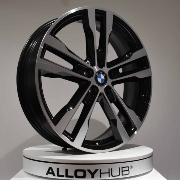 Genuine BMW i3 I01 Style 431 20″ Inch Alloy Wheels with Gloss Black and Diamond Turned Finish 36116852080 36116852081