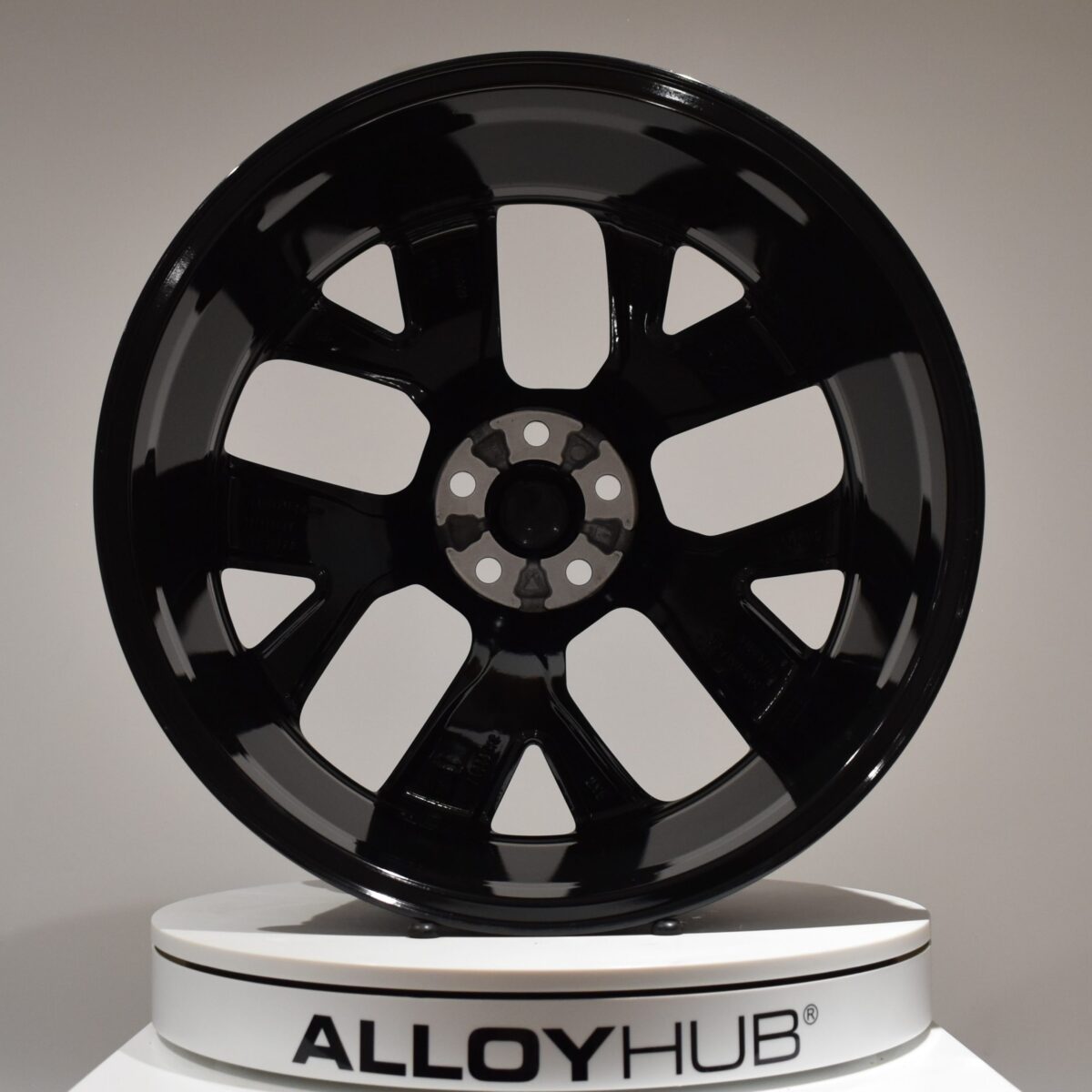 Genuine Jaguar I-Pace 5068 5 Spoke 20" Inch Alloy Wheels with Gloss Black Finish J9D3-1007-CB