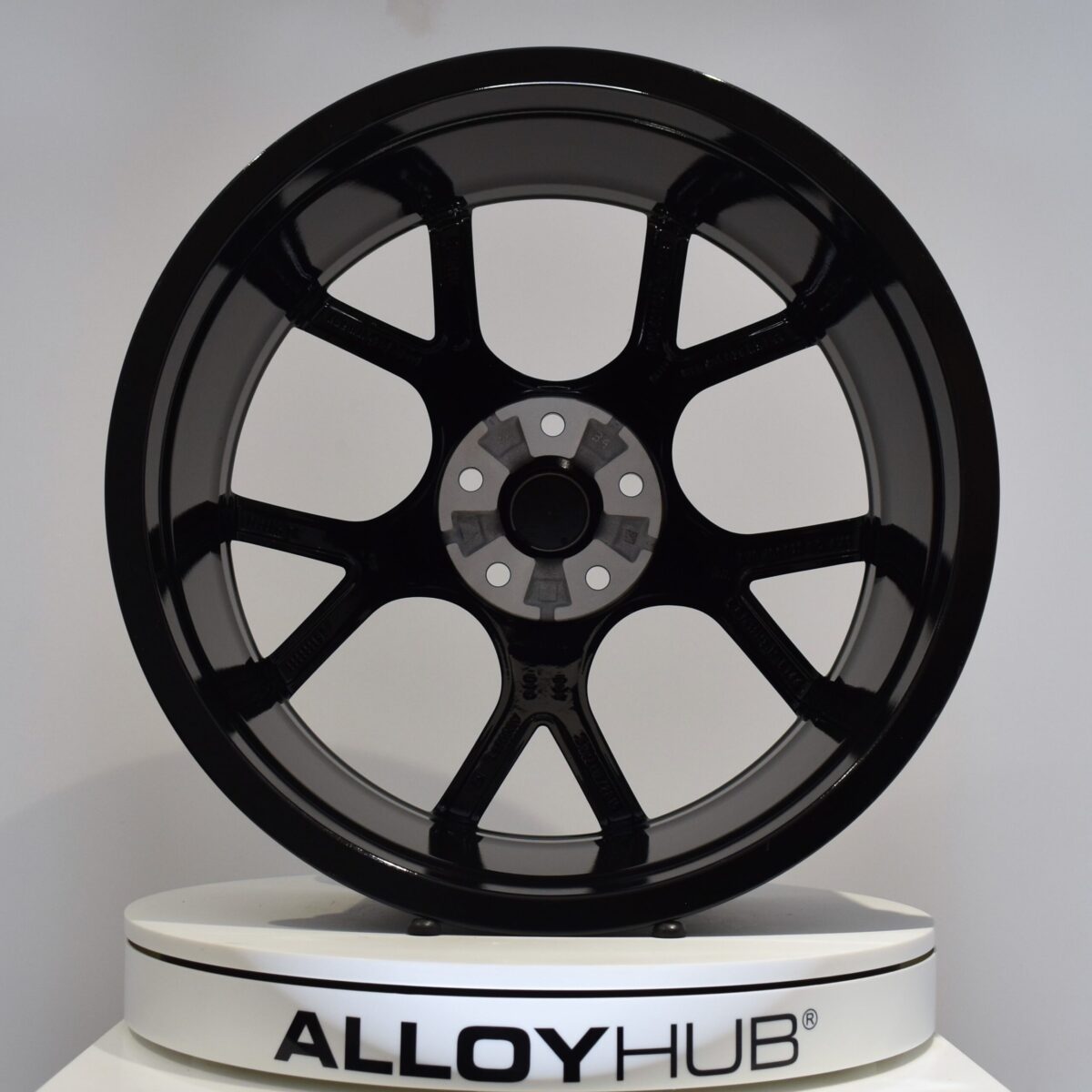 Genuine Audi RS3 8Y 5 Y Spoke 19" Inch Alloy Wheels with Gloss Black with Decals 8Y0601025BP 8Y0601025BQ
