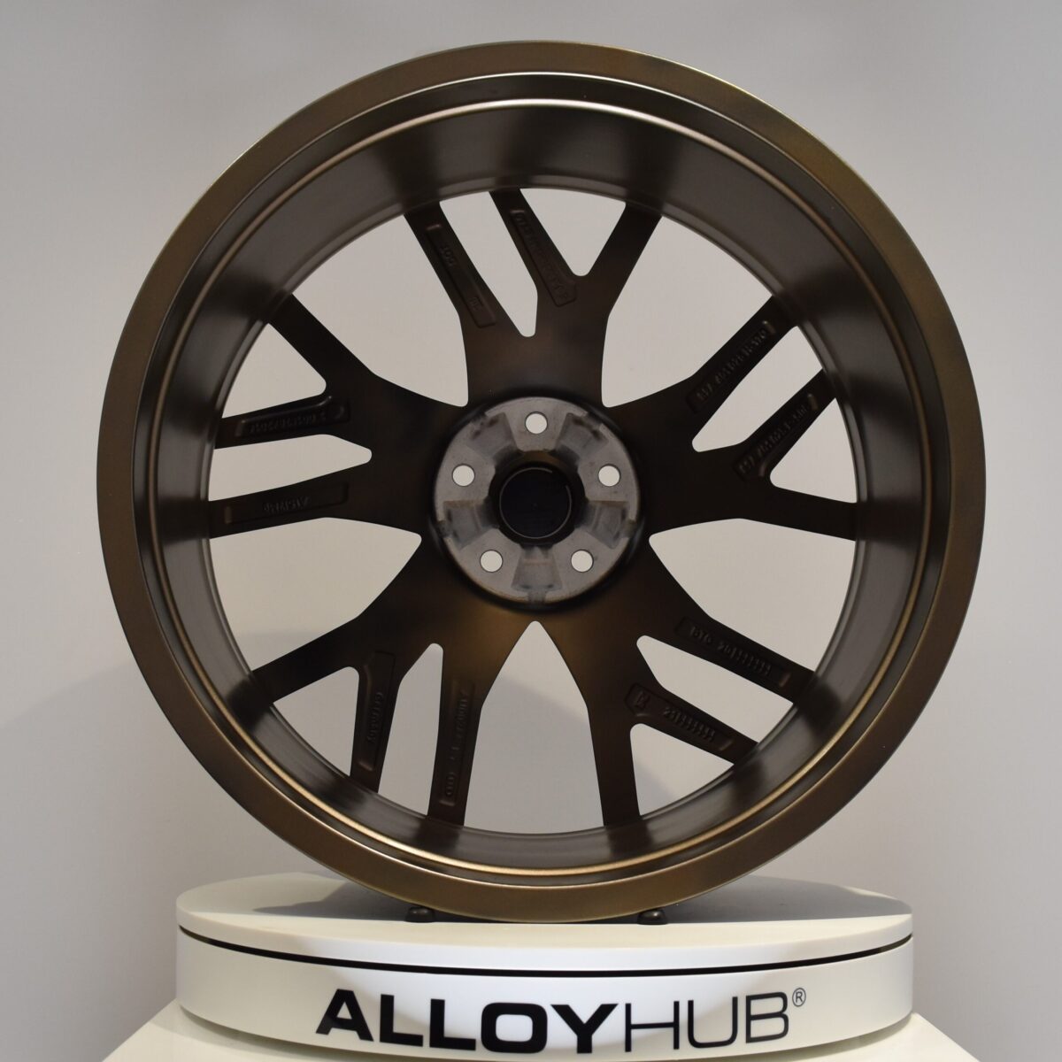 Genuine Audi Q4 89A 5 Y Spoke 21" Inch Alloy Wheels with Satin Bronze Finish 89A601025P 89A601025Q