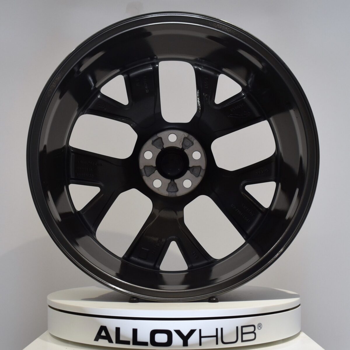 Genuine Jaguar I-Pace 5068 5 Spoke 20" Inch Alloy Wheels with Grey and Diamond Turned Finish J9D3-1007-CB