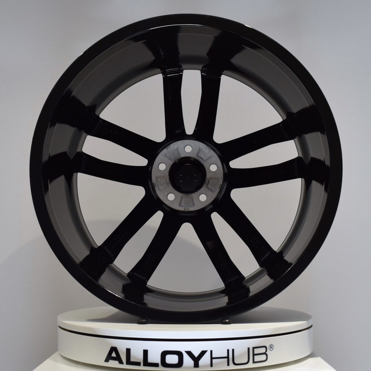 Genuine Audi RS6 4G 5 Twin Spoke 21" inch Alloy Wheels with Gloss Black Finish 4G0601025CE