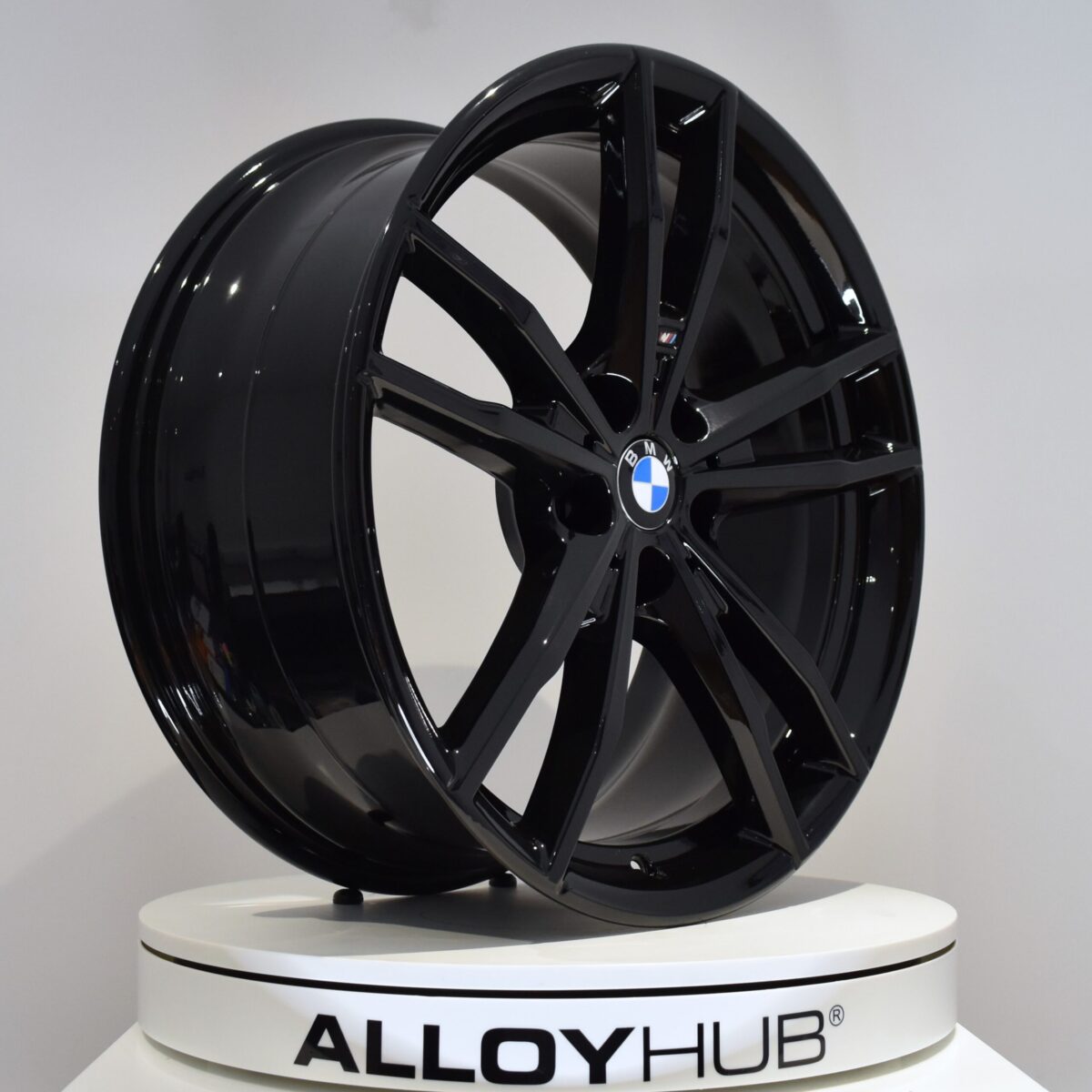 Genuine BMW 3/4 Series G20 791M Sport 19″ inch 5 Twin Spoke Alloy Wheels with Gloss Black Finish 36118089892 36118089893