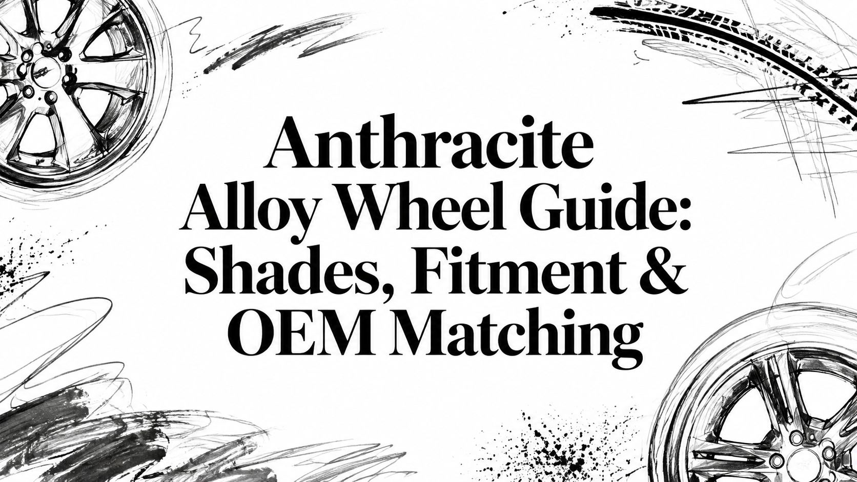 Anthracite Alloy Wheel Guide: Shades, Fitment & OEM Matching