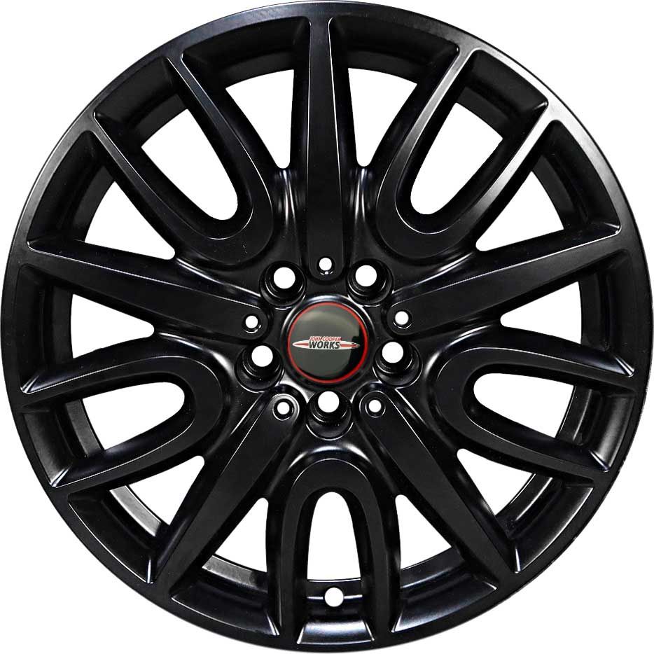 Genuine Mini Countryman F60 529 Thrill Spoke Alloy 18" Wheels with Gloss Black Finish 36106875603