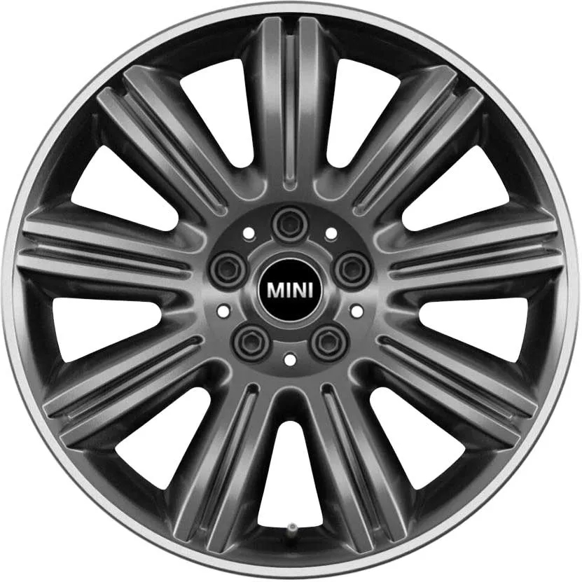 Genuine Mini Countryman F60 524 Yours Masterpiece 19" Alloy Wheels with Grey & Turned Edge Finish 36116856040