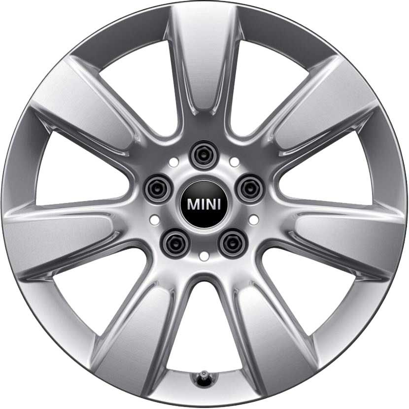Genuine Mini Countryman F60 530 Imprint Spoke 17" Alloy Wheels Metallic Silver Finish 36116868276